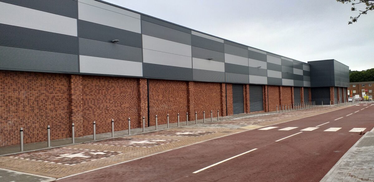 Home Bargains, Blackburn Stainforth Construction